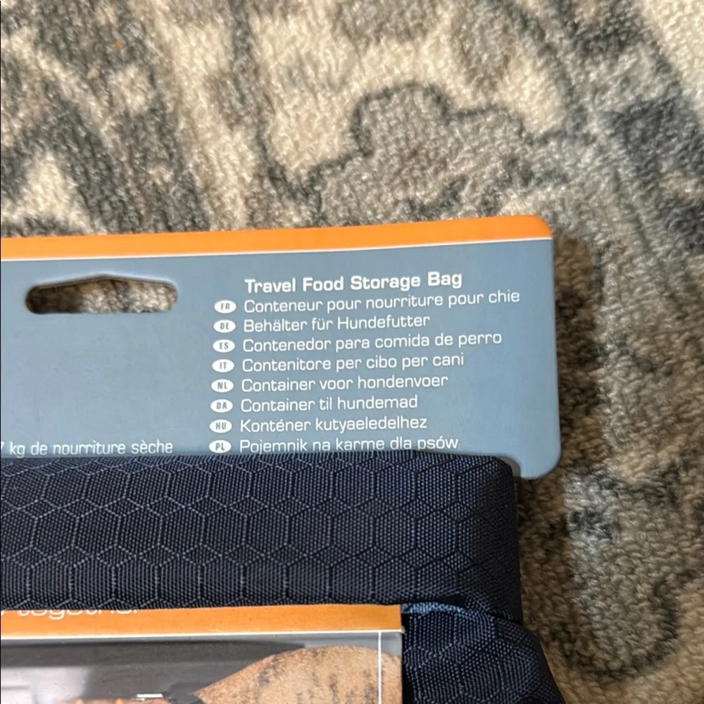 Kurgo Blue and Orange Pet Travel Set